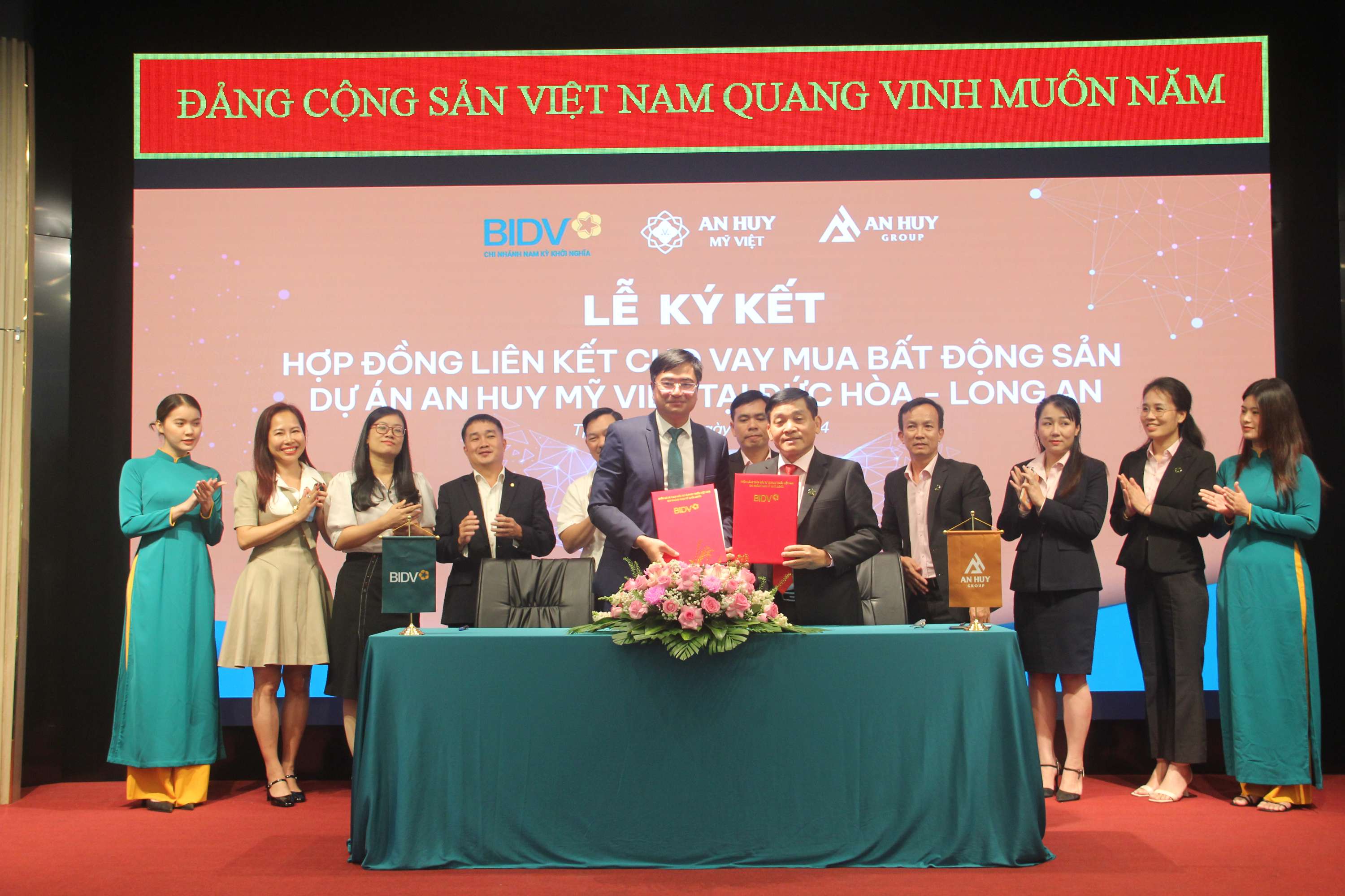 Ngân hàng BIDV và An Huy Group ký kết hợp tác tài trợ tín dụng