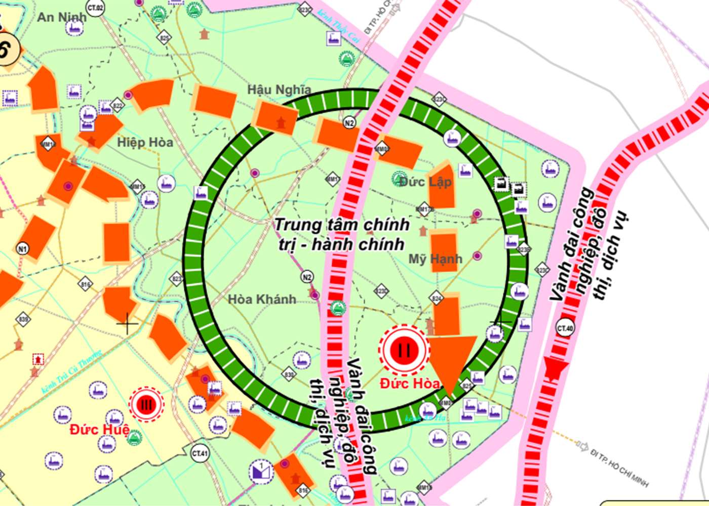 Quy hoạch Tây Ninh 2030: Chính thức duyệt Đức Hòa – Hậu Nghĩa là trung tâm chính trị, hành chính tỉnh