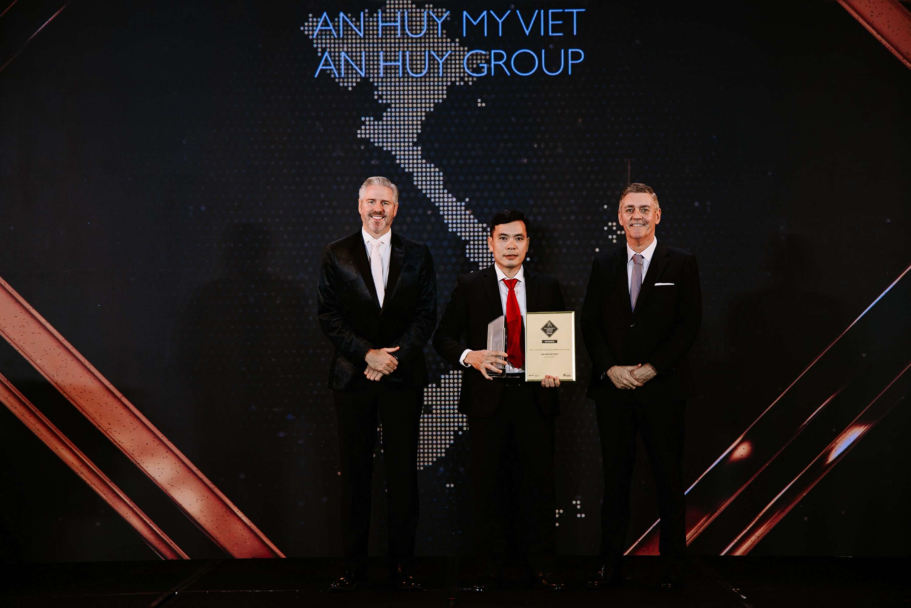 Dự án An Huy Mỹ Việt chiến thắng giải thưởng Best Township Heritage Landscape Design Vietnam 2024