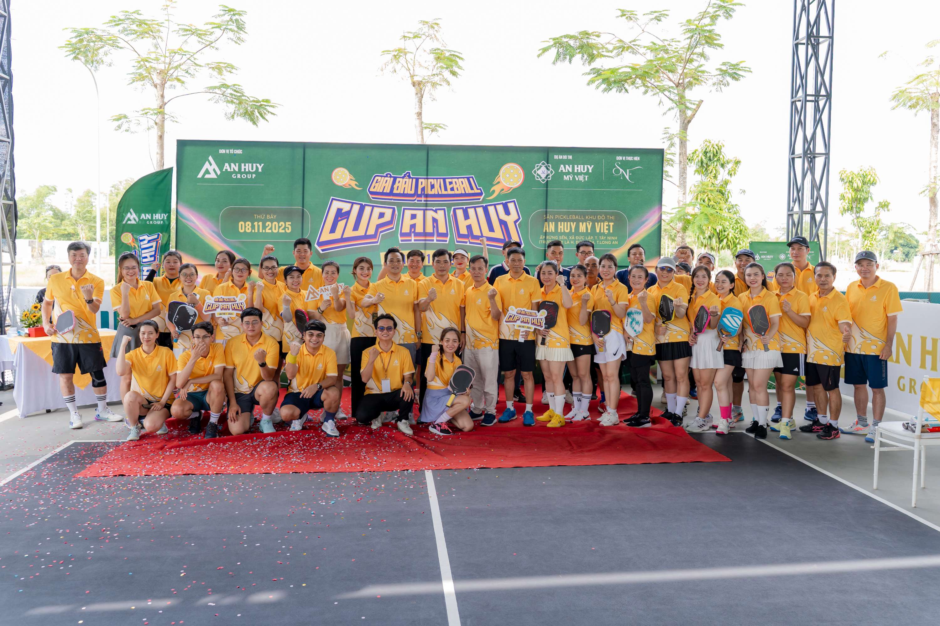 Giải Pickleball Cup An Huy lần thứ I – 2025: Lan tỏa tinh thần thể thao, kết nối và sẻ chia