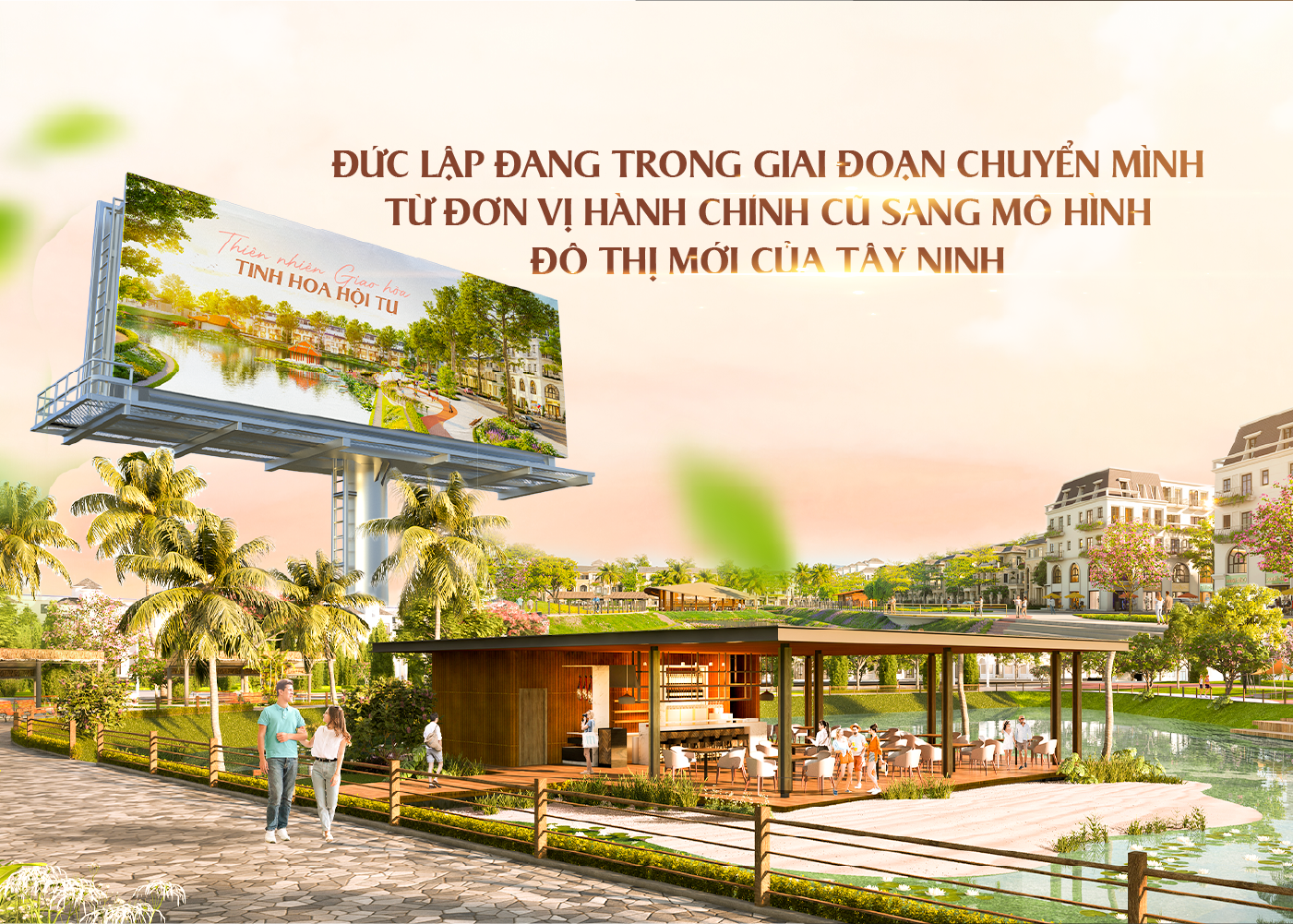 Đức Lập đang trong giai đoạn chuyển mình từ đơn vị hành chính cũ sang mô hình Đô thị mới của Tây Ninh
