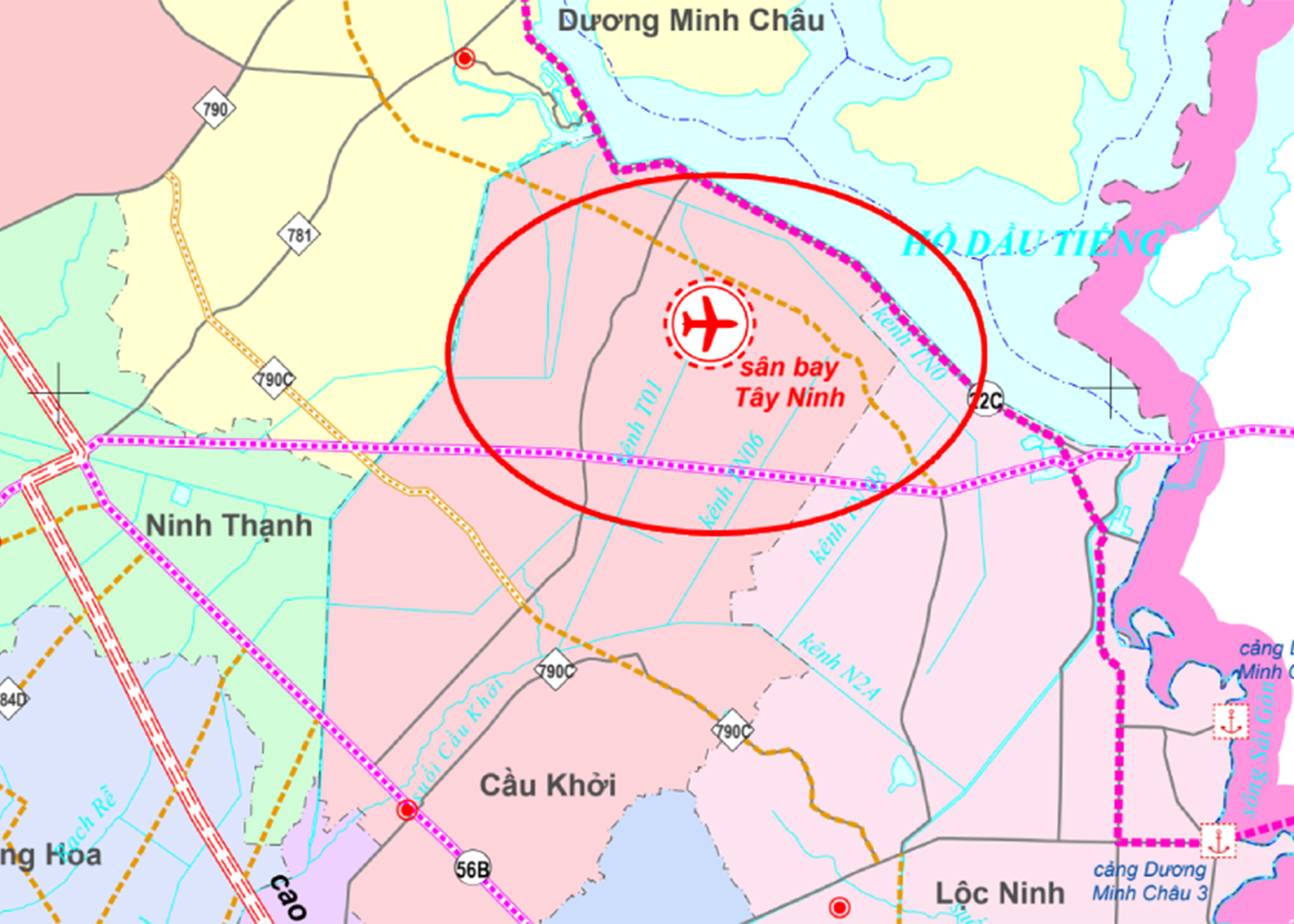Hạ tầng Đông Nam Bộ tháng 7: Từ sân bay tiềm năng Tây Ninh đến quy hoạch giao thông TP.HCM tầm nhìn 100 năm